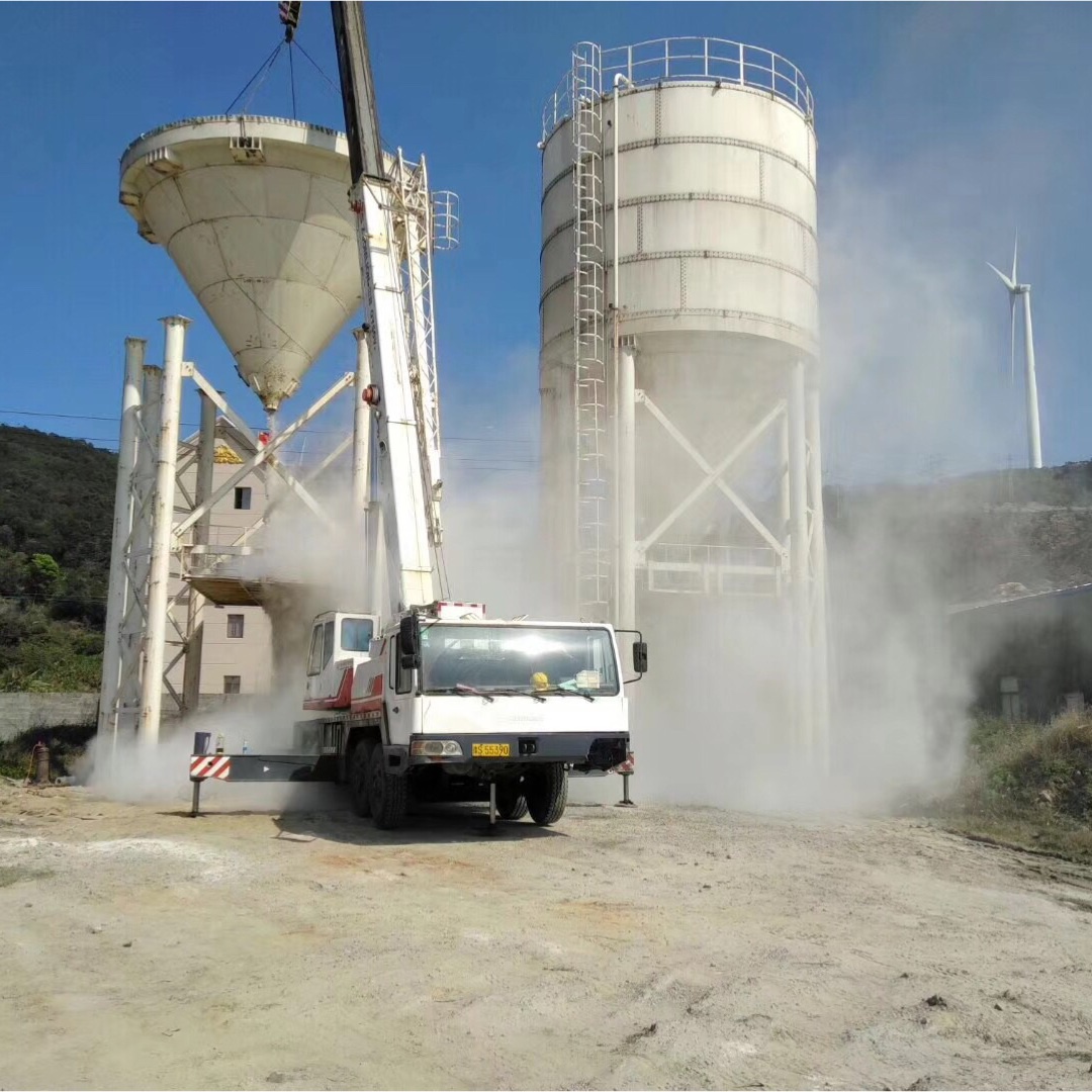 500t bolted transit silo relocated